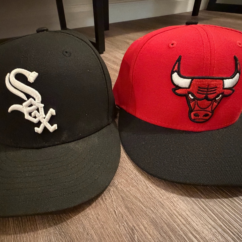 Set of 2 Chicago Snapbacks